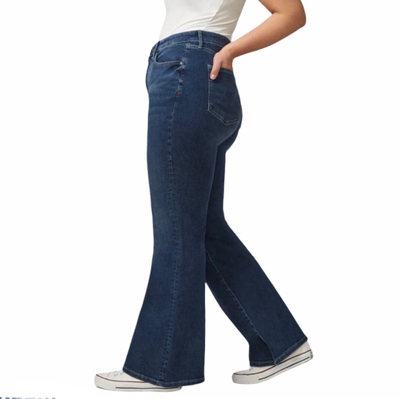 Warp + Weft Mia High Rise Miami Flare In Summertime Wash - Picture 5 of 9